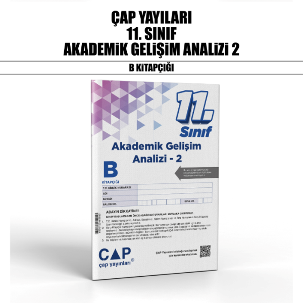 ÇAP 11.SINIF AKADEMİK GELİŞİM ANALİZİ 2-B - 25-26